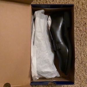 Brand new, never worn/used Bates black dress shoes.